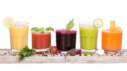 Variety of Juices